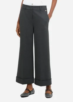 Liu Jo Pantalón tobillero con pinza-Mujer Pantalones