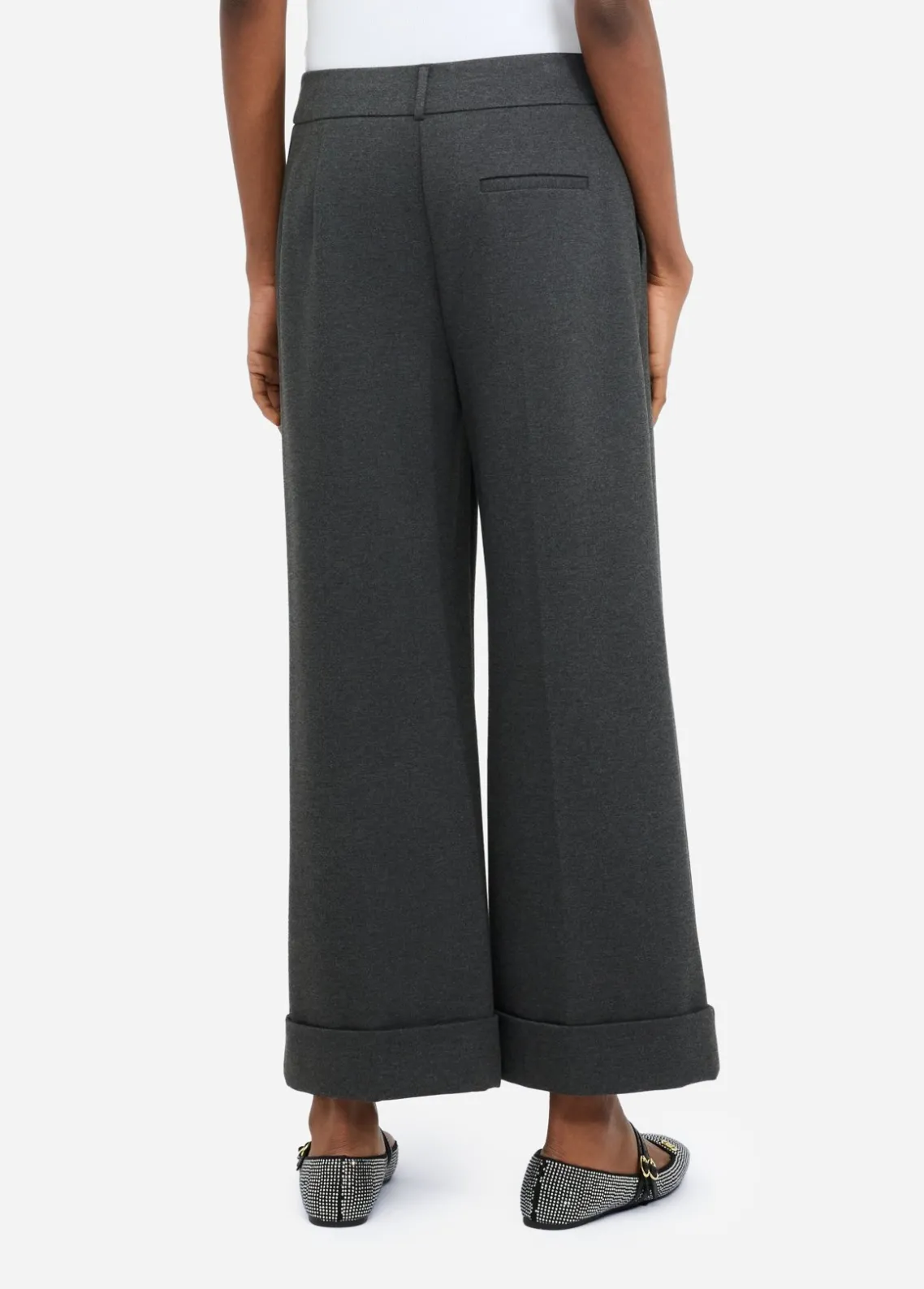 Liu Jo Pantalón tobillero con pinza-Mujer Pantalones