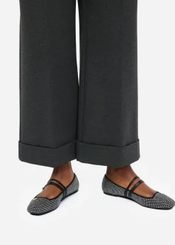 Liu Jo Pantalón tobillero con pinza-Mujer Pantalones