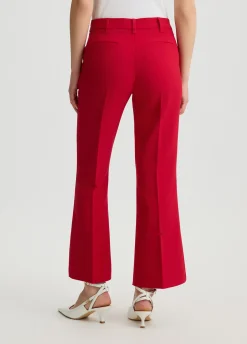 Liu Jo Pantalón tobillero de piqué-Mujer Pantalones