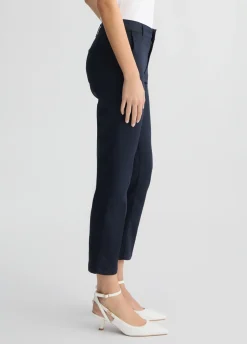 Liu Jo Pantalón tobillero de talle alto-Mujer Pantalones