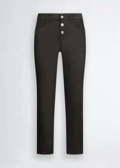 Liu Jo Pantalón tobillero de talle alto-Mujer Pantalones