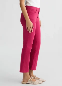 Liu Jo Pantalón tobillero de talle alto-Mujer Pantalones