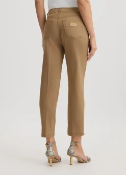 Liu Jo Pantalón tobillero de talle alto-Mujer Pantalones