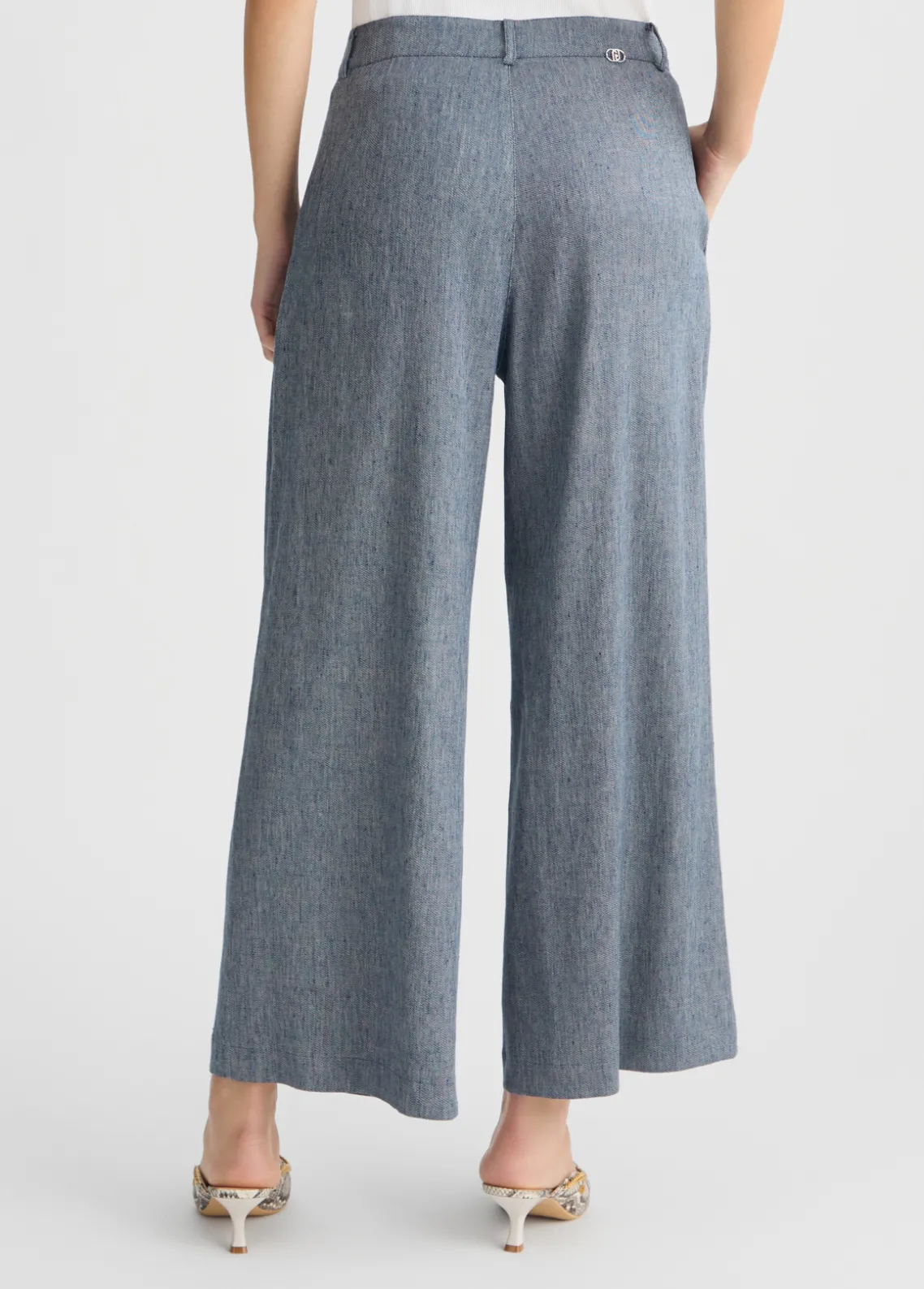Liu Jo Pantalón vaquero acampanado-Mujer Pantalones|Tailleur