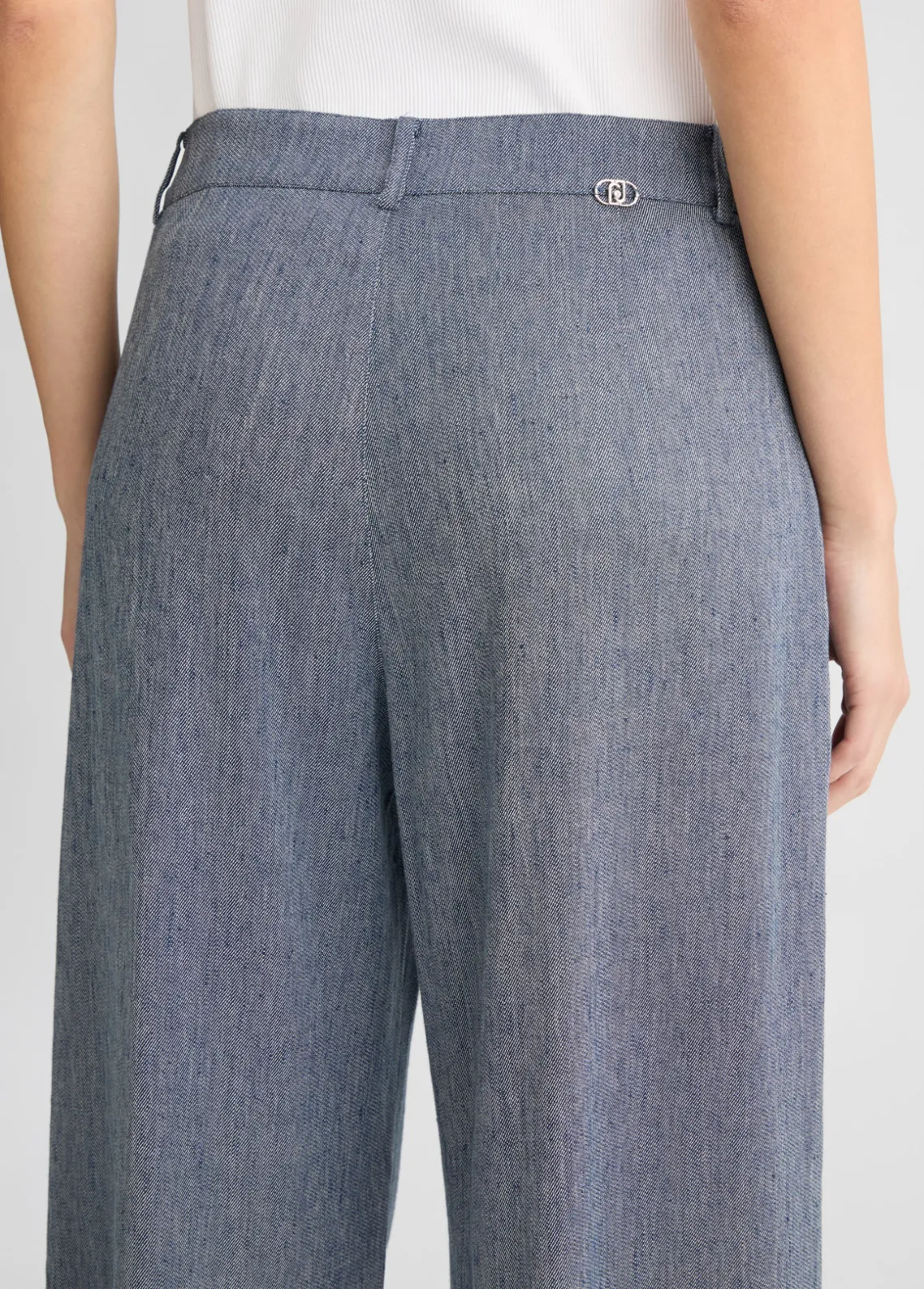 Liu Jo Pantalón vaquero acampanado-Mujer Pantalones|Tailleur