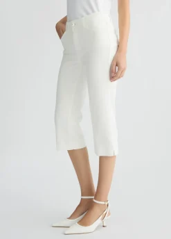 Liu Jo Pantalón vaquero Capri-Mujer Pantalones