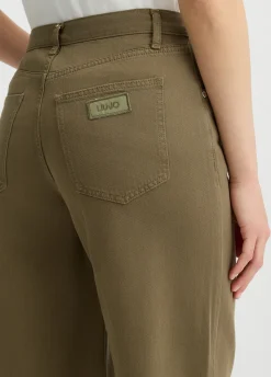 Liu Jo Pantalones anchos-Mujer Pantalones