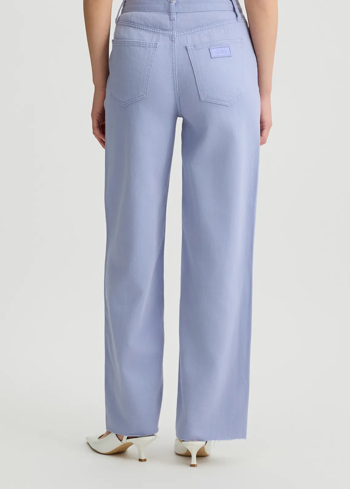 Liu Jo Pantalones anchos-Mujer Pantalones