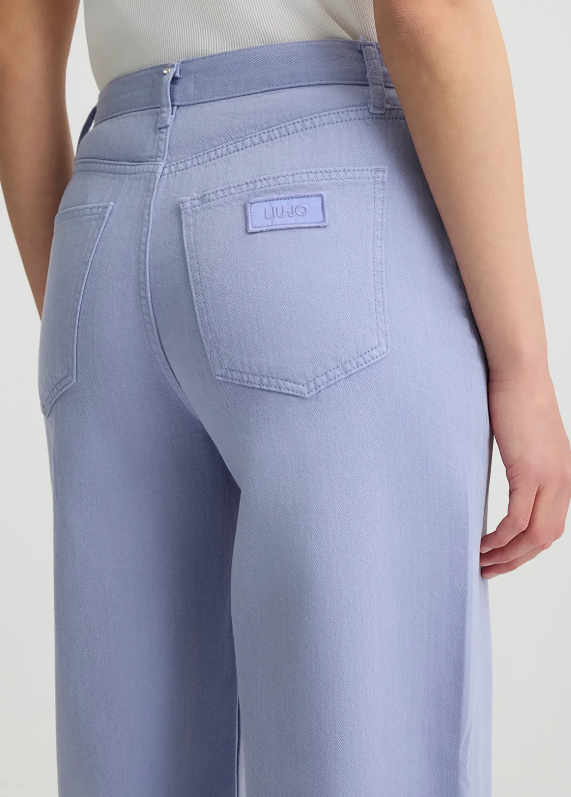 Liu Jo Pantalones anchos-Mujer Pantalones