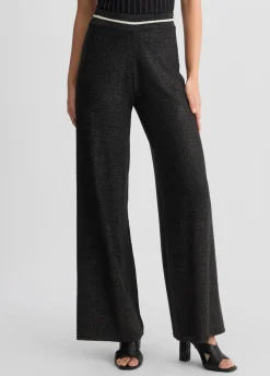 Liu Jo Pantalones anchos de Lurex®-Mujer Ropa Deportiva|Pantalones