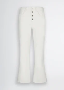 Liu Jo Pantalones bootcut de cintura alta-Mujer Pantalones