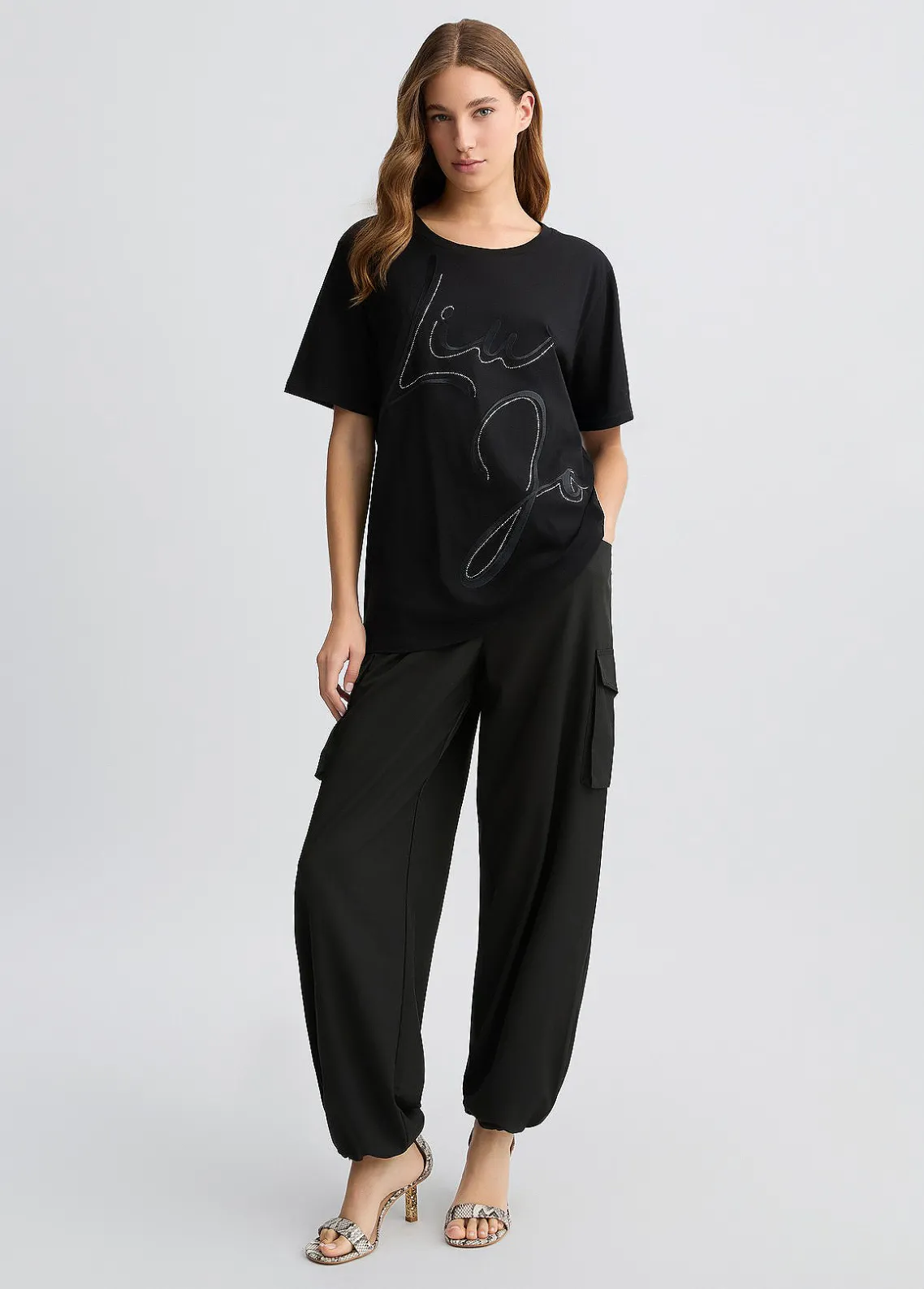 Liu Jo Pantalones cargo-Mujer Ropa Deportiva|Pantalones