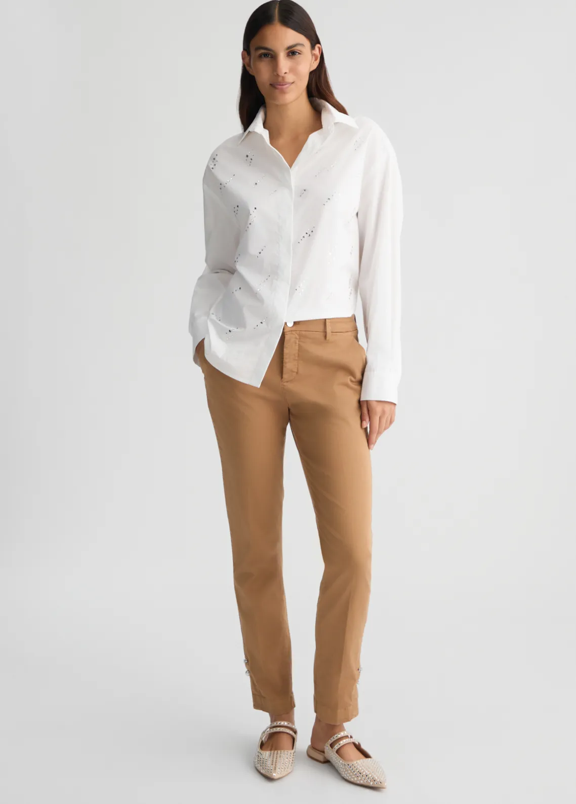 Liu Jo Pantalones chino-Mujer Pantalones