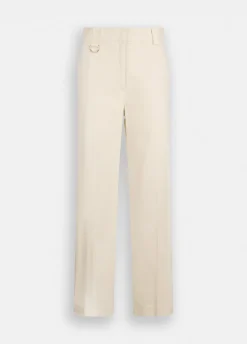Liu Jo Pantalones chinos de algodón-Mujer Pantalones