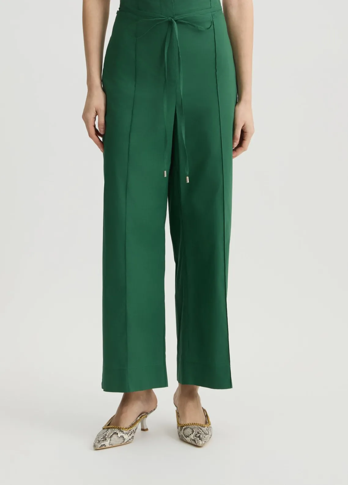 Liu Jo Pantalones con cinturón-Mujer Pantalones