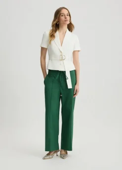 Liu Jo Pantalones con cinturón-Mujer Pantalones