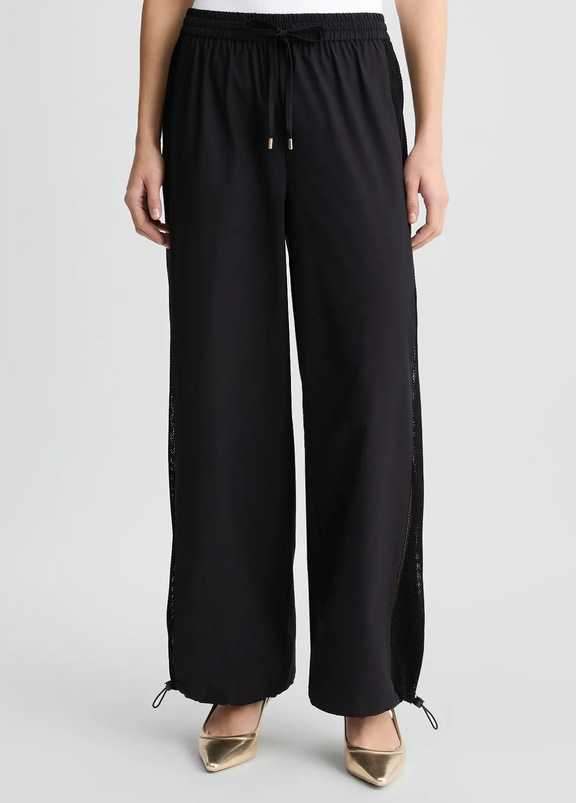 Liu Jo Pantalones con inserto de malla-Mujer Ropa Deportiva|Pantalones