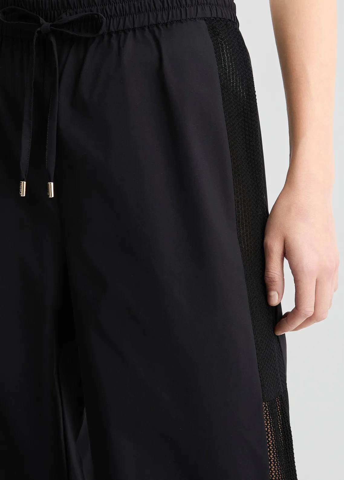 Liu Jo Pantalones con inserto de malla-Mujer Ropa Deportiva|Pantalones