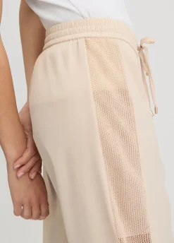 Liu Jo Pantalones con inserto de malla-Mujer Ropa Deportiva|Pantalones