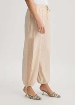 Liu Jo Pantalones con inserto de malla-Mujer Ropa Deportiva|Pantalones
