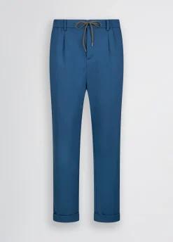 Liu Jo Pantalones con pliegues-Hombre Pantalones
