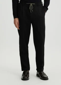 Liu Jo Pantalones con pliegues-Hombre Pantalones