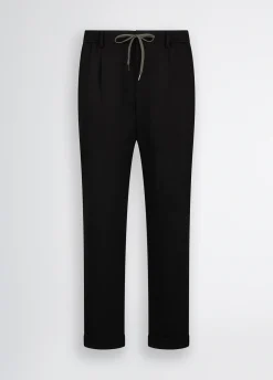 Liu Jo Pantalones con pliegues-Hombre Pantalones