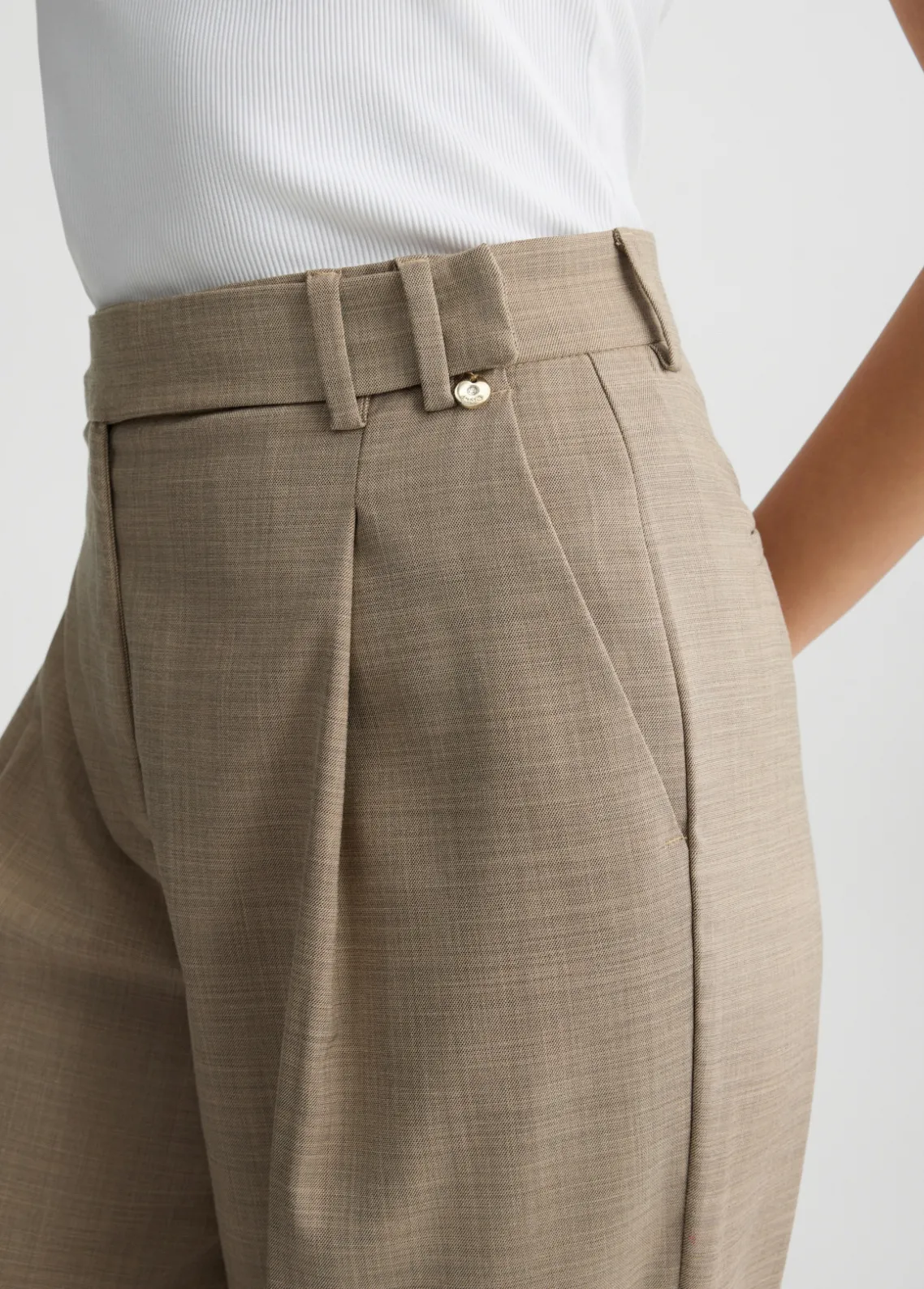 Liu Jo Pantalones de cintura alta-Mujer Pantalones|Tailleur