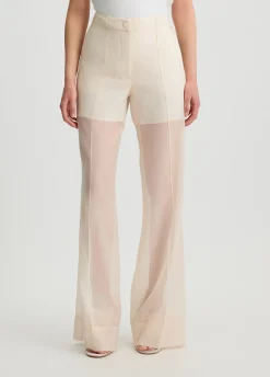 Liu Jo Pantalones de organza-Mujer Pantalones|Ceremonia