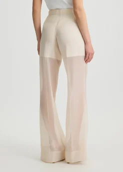 Liu Jo Pantalones de organza-Mujer Pantalones|Ceremonia