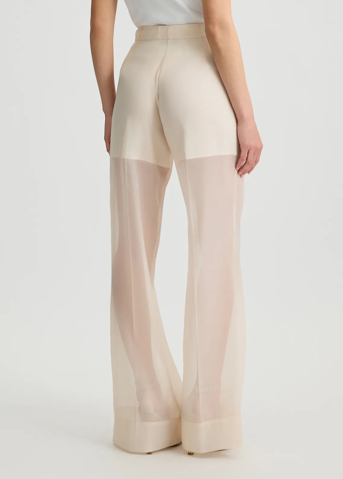Liu Jo Pantalones de organza-Mujer Pantalones|Ceremonia