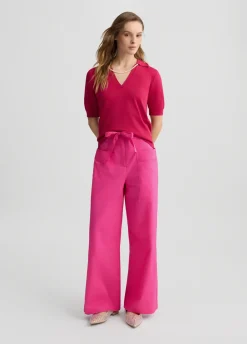 Liu Jo Pantalones de popelina-Mujer Pantalones