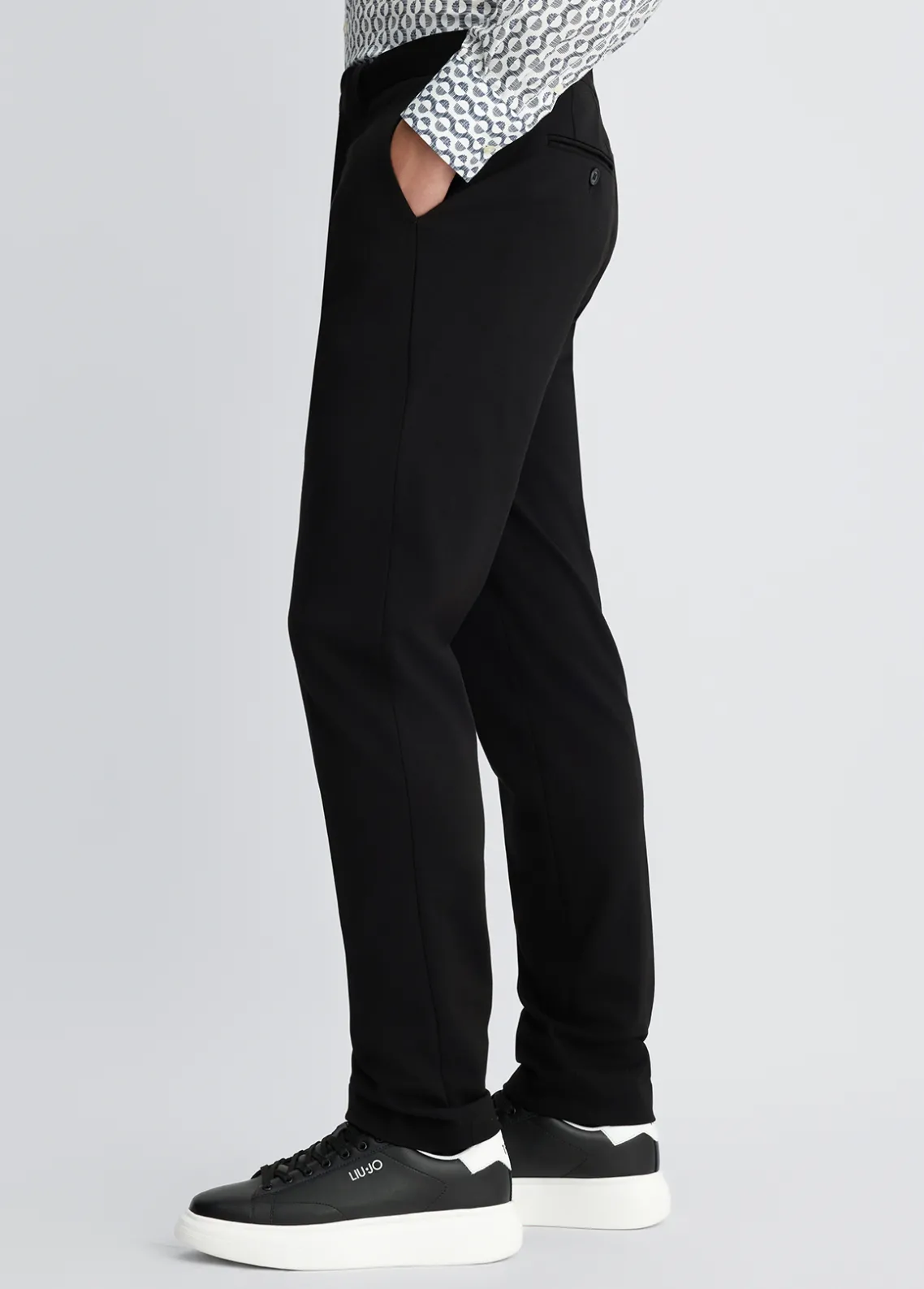 Liu Jo Pantalones elegantes para hombre-Hombre Pantalones