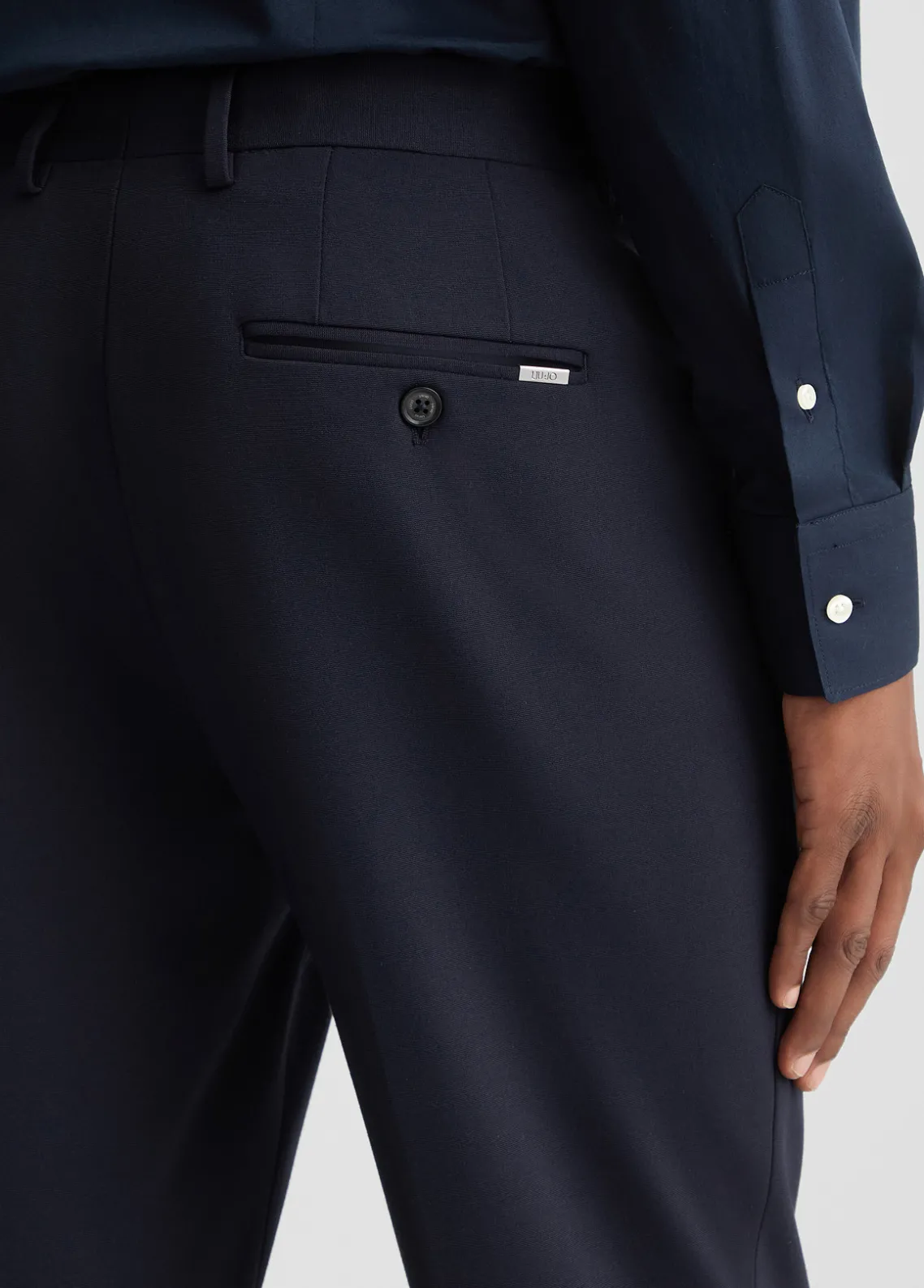 Liu Jo Pantalones elegantes para hombre-Hombre Pantalones