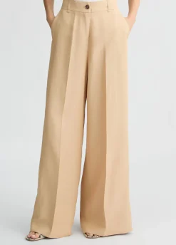 Liu Jo Pantalones pernera ancha-Mujer Pantalones|Tailleur