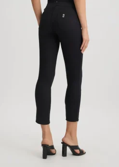 Liu Jo Pantalones pitillo con strass-Mujer Pantalones