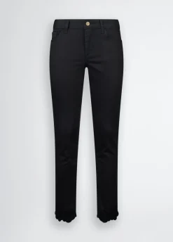 Liu Jo Pantalones pitillo con strass-Mujer Pantalones