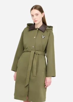 Liu Jo Parka con capucha-Mujer Abrigos Y Chalecos