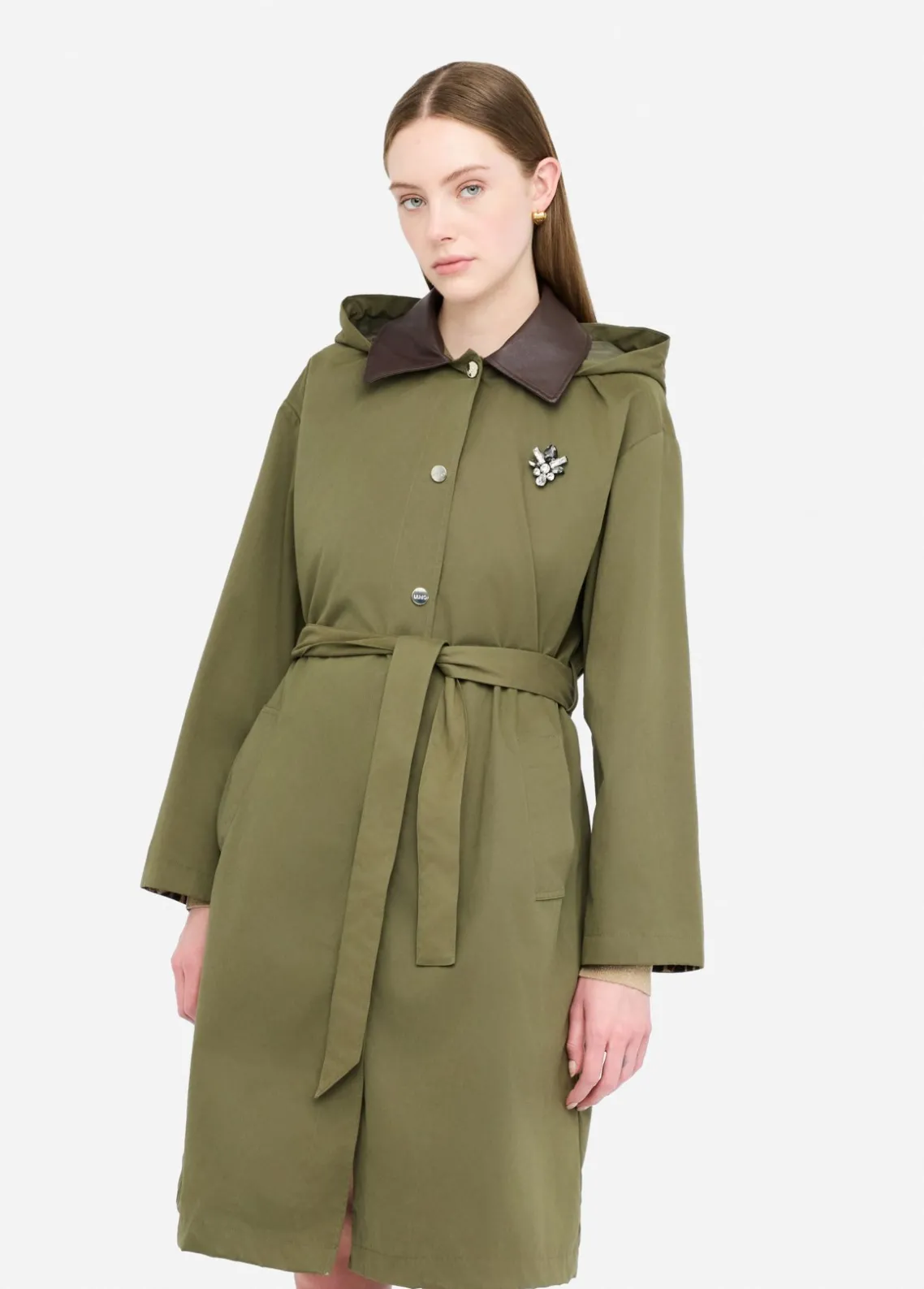 Liu Jo Parka con capucha-Mujer Abrigos Y Chalecos