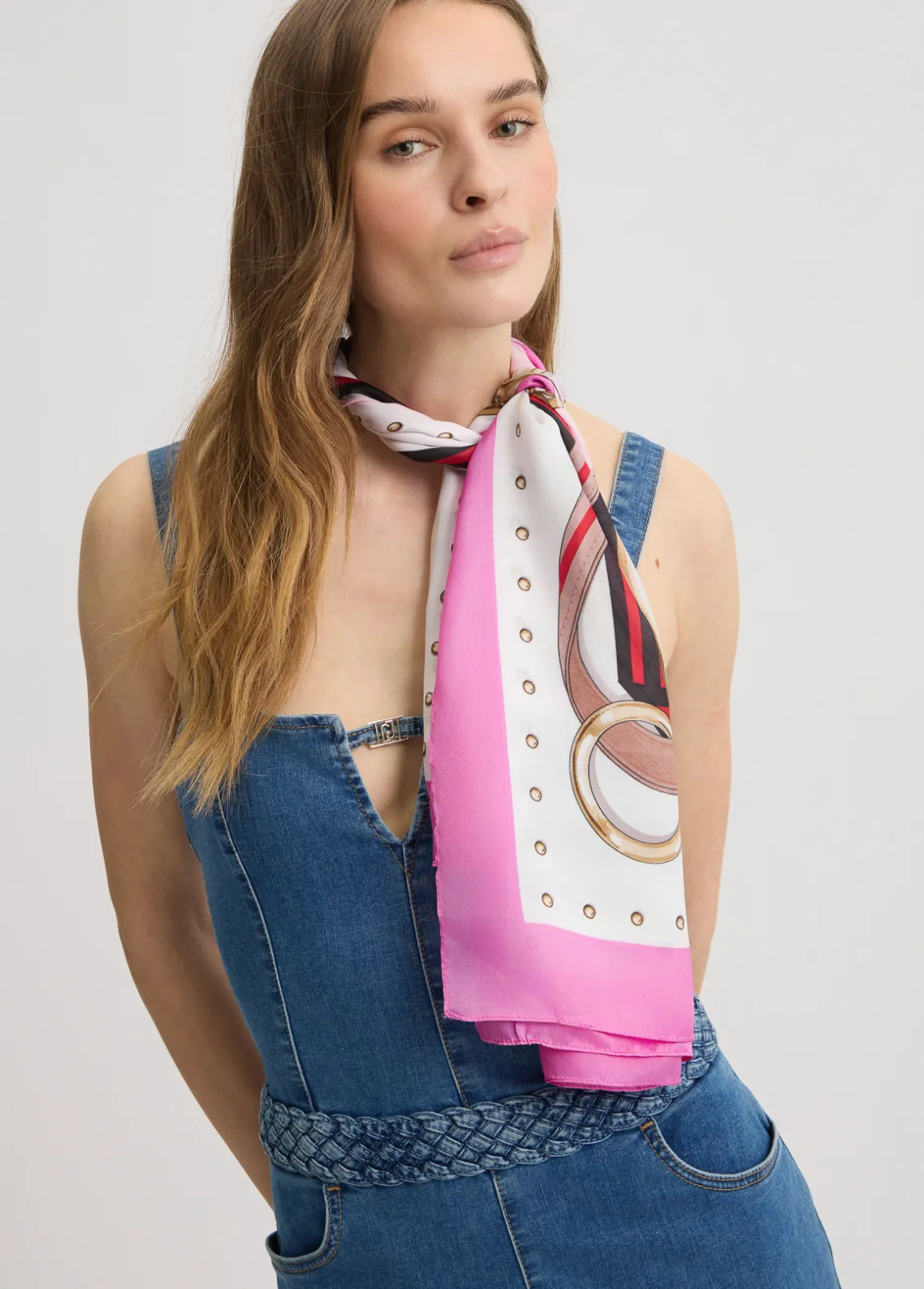 Liu Jo Pañuelo con estampado-Mujer Bufandas Y Pañuelos