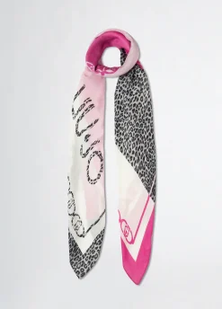 Liu Jo Pañuelo con estampado animal-Mujer Bufandas Y Pañuelos