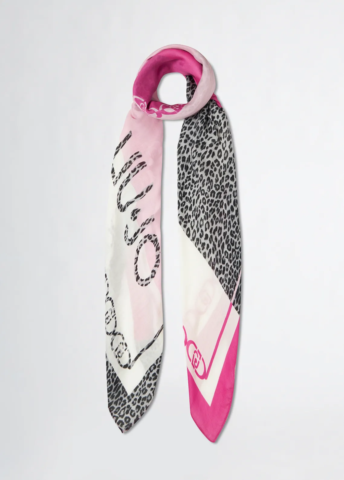Liu Jo Pañuelo con estampado animal-Mujer Bufandas Y Pañuelos