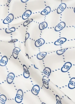 Liu Jo Pañuelo con logotipo-Mujer Bufandas Y Pañuelos