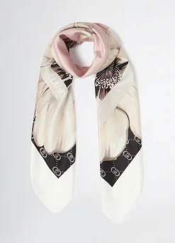 Liu Jo Pañuelo floral-Mujer Bufandas Y Pañuelos