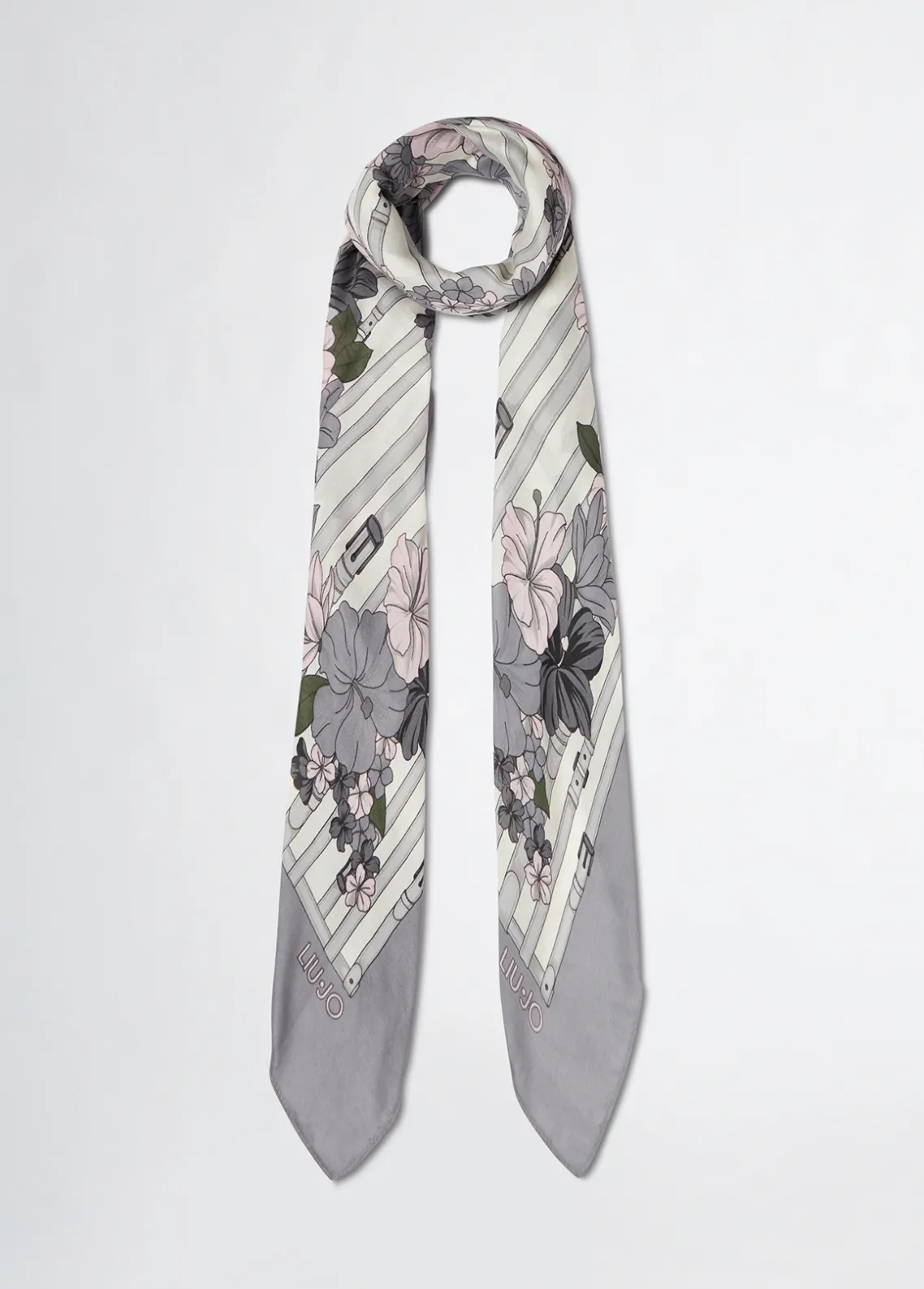 Liu Jo Pañuelo Floral-Mujer Bufandas Y Pañuelos