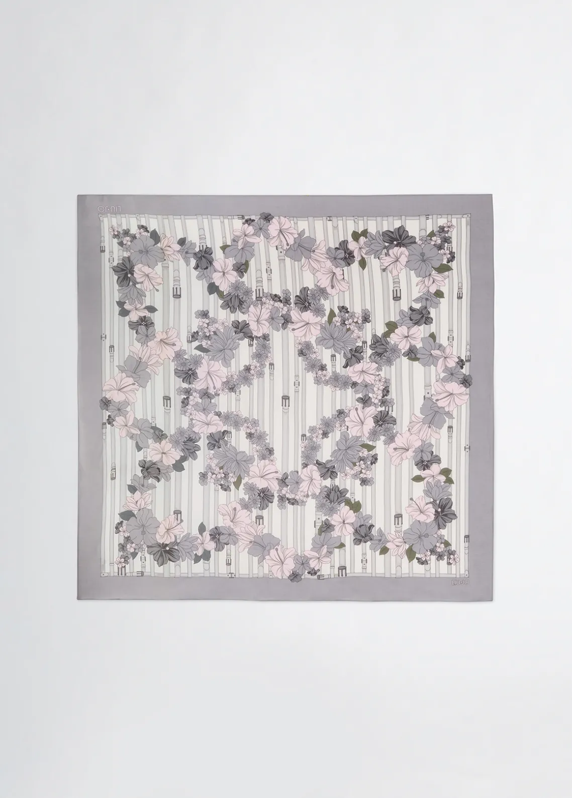 Liu Jo Pañuelo Floral-Mujer Bufandas Y Pañuelos