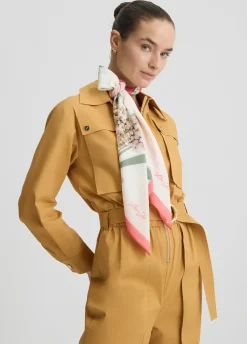 Liu Jo Pañuelo floral-Mujer Bufandas Y Pañuelos