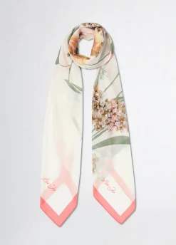 Liu Jo Pañuelo floral-Mujer Bufandas Y Pañuelos