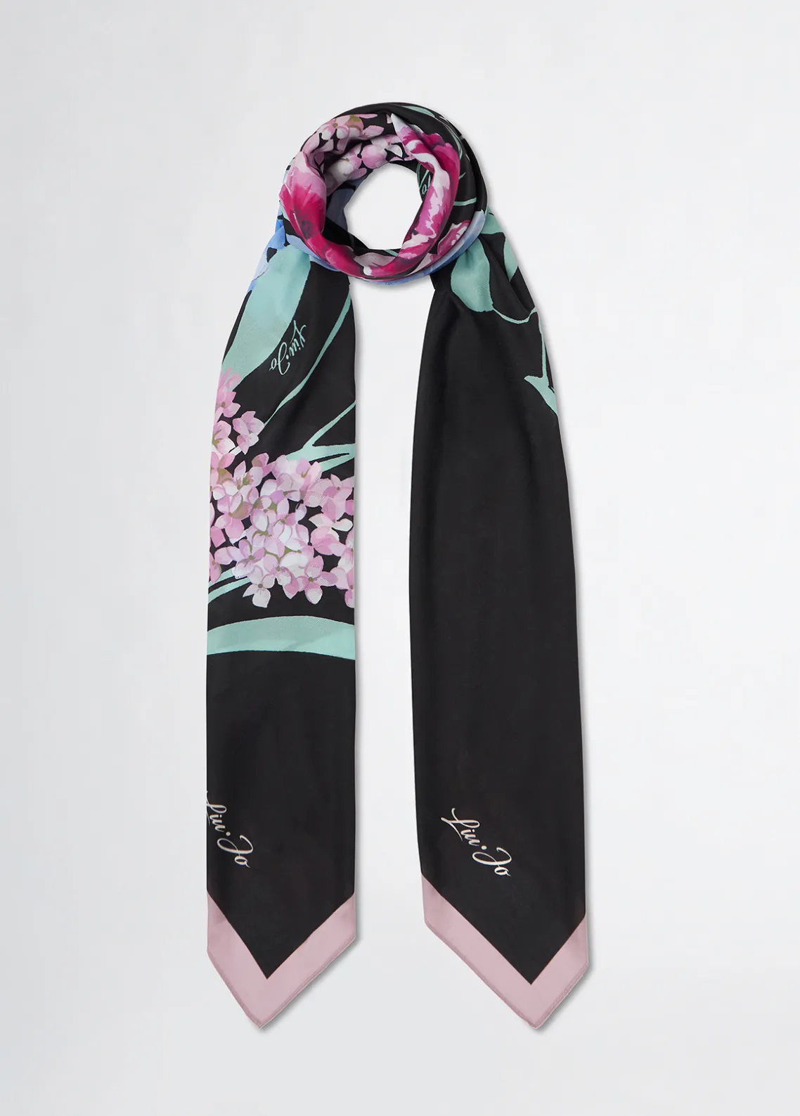 Liu Jo Pañuelo floral-Mujer Bufandas Y Pañuelos